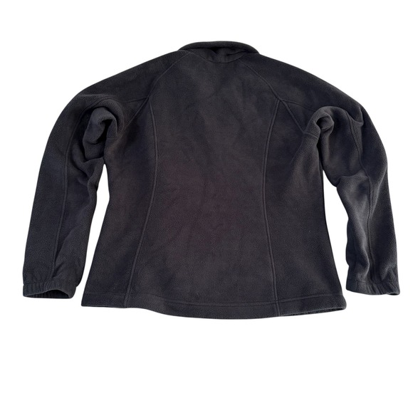 Columbia Sawyer Rapids Large‎ Black Full Zip Fleece Women's Jacket XL6578 - Picture 2 of 10